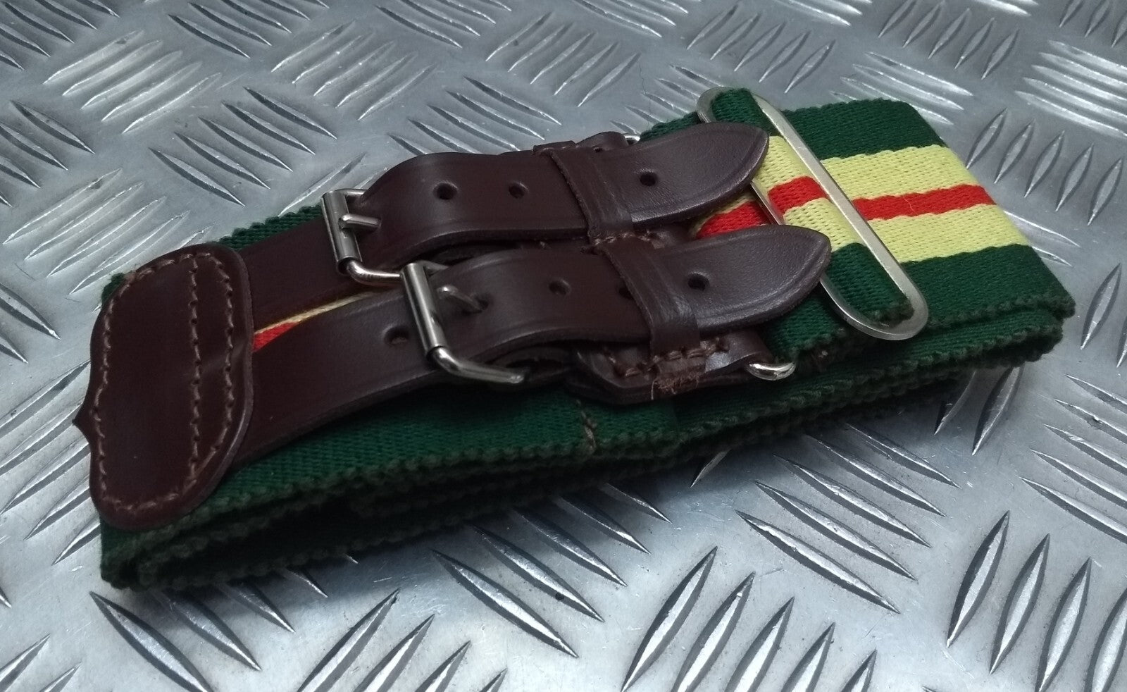 AGC Stable Belt With Double Leather Strap & Buckle Adjutant General's Corps