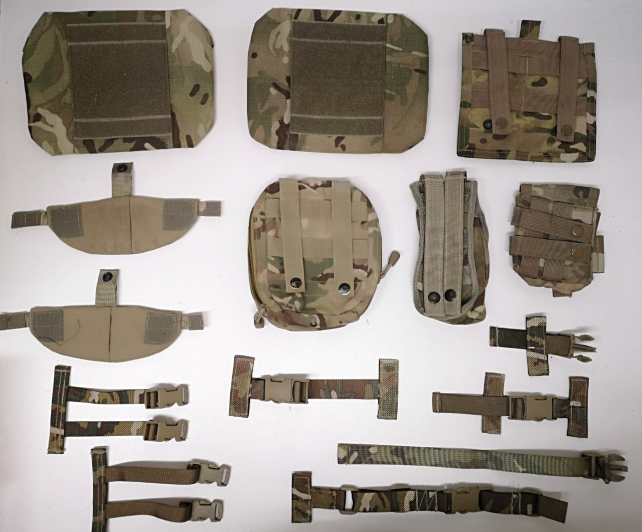 MTP Camo Various Utility Ammo Accesories Pouches & Ancillaries Joblot