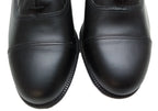 British Service Shoes Black Toe Cap Parade Dress Pattern DMS Sole UK 13.5M - NEW
