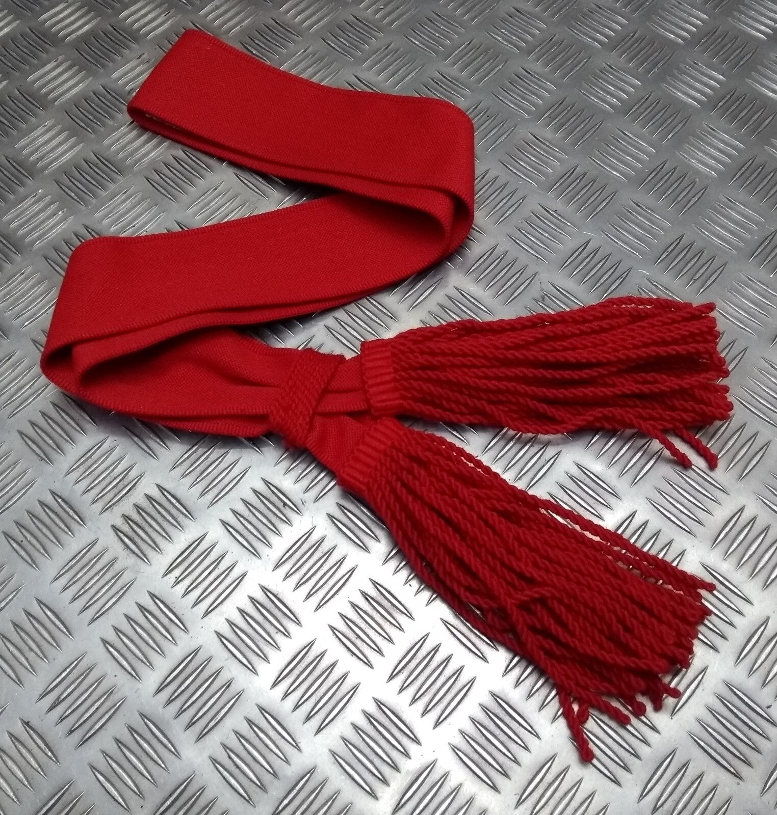 RAF Royal Air Force Shoulder Sash Red for Ceremonial and Parade Size 1