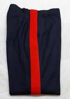 No1 Dress Trousers British Army Blues Pattern Other Ranks 2" Red Stripes W32"