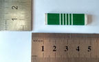 US USA Commendation Green & White Medal Ribbon on Bar