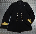 No1C British Naval Diagonal Serge Dress RN Jacket Blazer 100cm