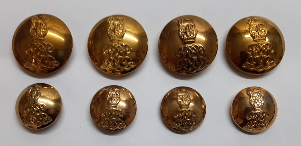 The Life Guards Button Set Ring Back HCav No2 British Army Insignia OFC Officer