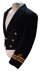 No7 Mess Jacket Lt Com Cuff Curls British Naval Ofc Dress RN