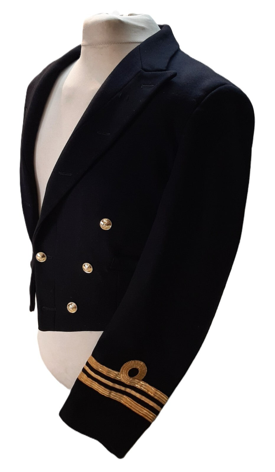 No7 Mess Jacket Lt Com Cuff Curls British Naval Ofc Dress RN