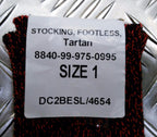 RRS Kilt Hose British Army Pattern Tartan Triple Dice Footless Stockings New