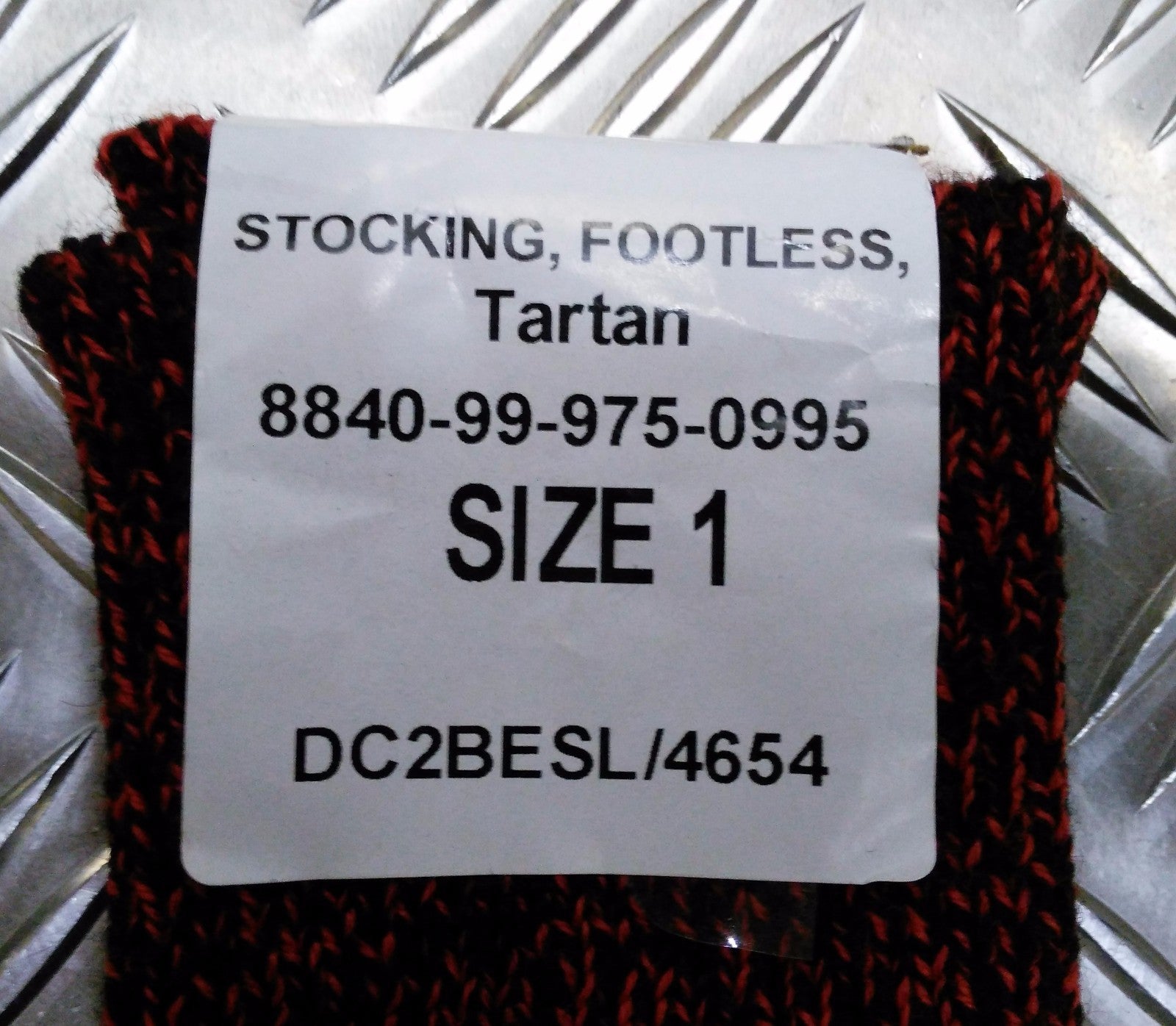 RRS Kilt Hose British Army Pattern Tartan Triple Dice Footless Stockings New