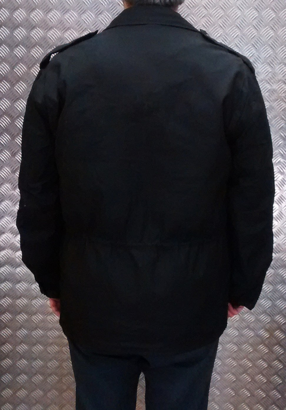 US Military Style M65 Lined Combat Jacket Black NEW