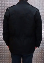 US Military Style M65 Lined Combat Jacket Black NEW