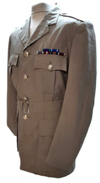 British Army No4 Jacket with RLC Buttons & Matching Cloth Belt