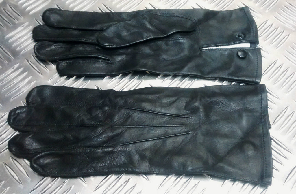 British Woman's Black or Brown Leather 3 Dart Parade Gloves