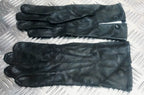 British Woman's Black or Brown Leather 3 Dart Parade Gloves