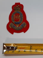 Horse Artillery Badge Hand Embroidered British RHA Side Hat Officers Dress