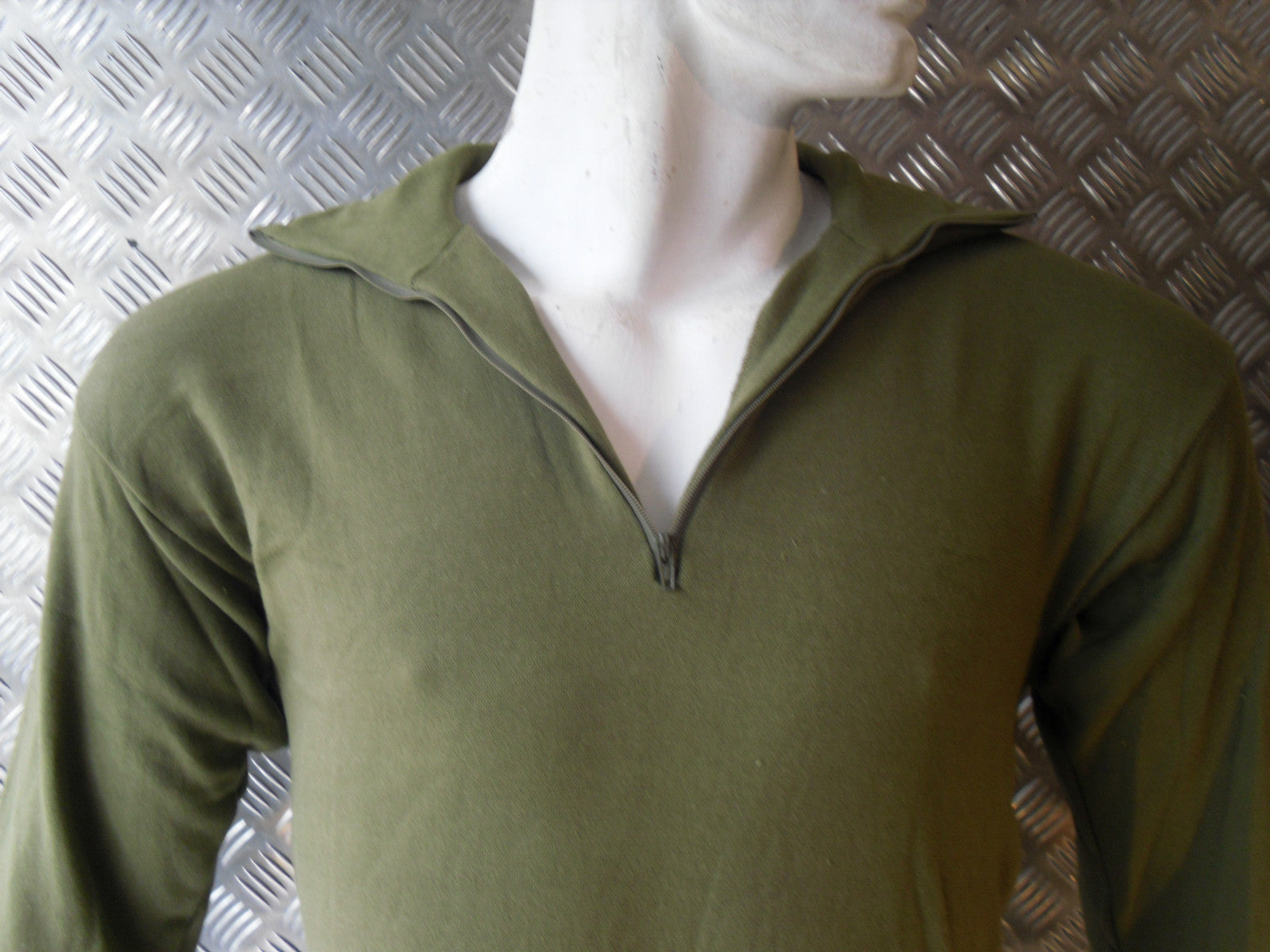Genuine Dutch Army Norwegian/Norgie Thermal Top/Jumper/Shirt - Size Small