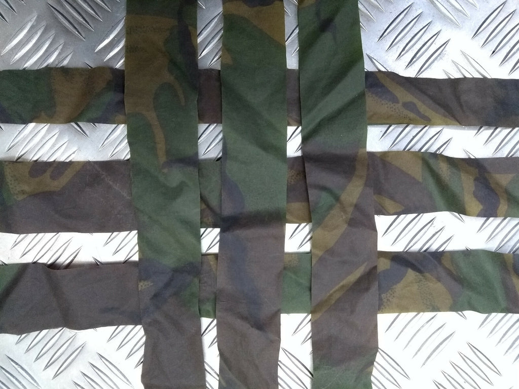 Waterproof Disruptive Pattern Material DPM Garnish Scrim Strip Set Ghillie Camo
