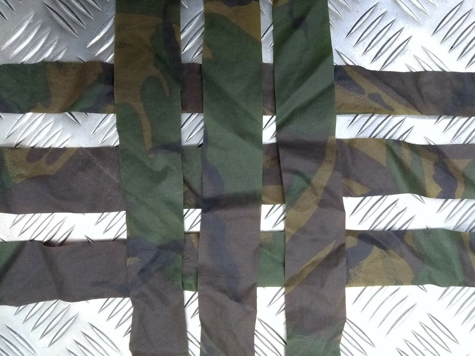 Waterproof Disruptive Pattern Material DPM Garnish Scrim Strip Set Ghillie Camo