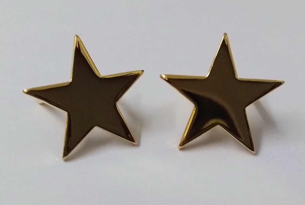 5 Point Gilt Rank Stars Double Prong Fitment X2 GIM31