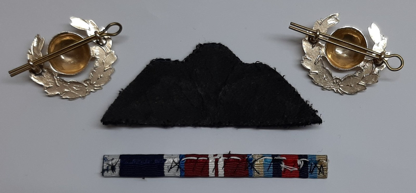 RM O/R Badges No1 Para Arm Patch / Medal Ribbon & 1 Pair of Collar Dogs UK R.M