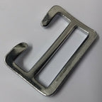Genuine British Issue 1 1/4" Chrome Plated Rifle Sling Buckles X2 STD53