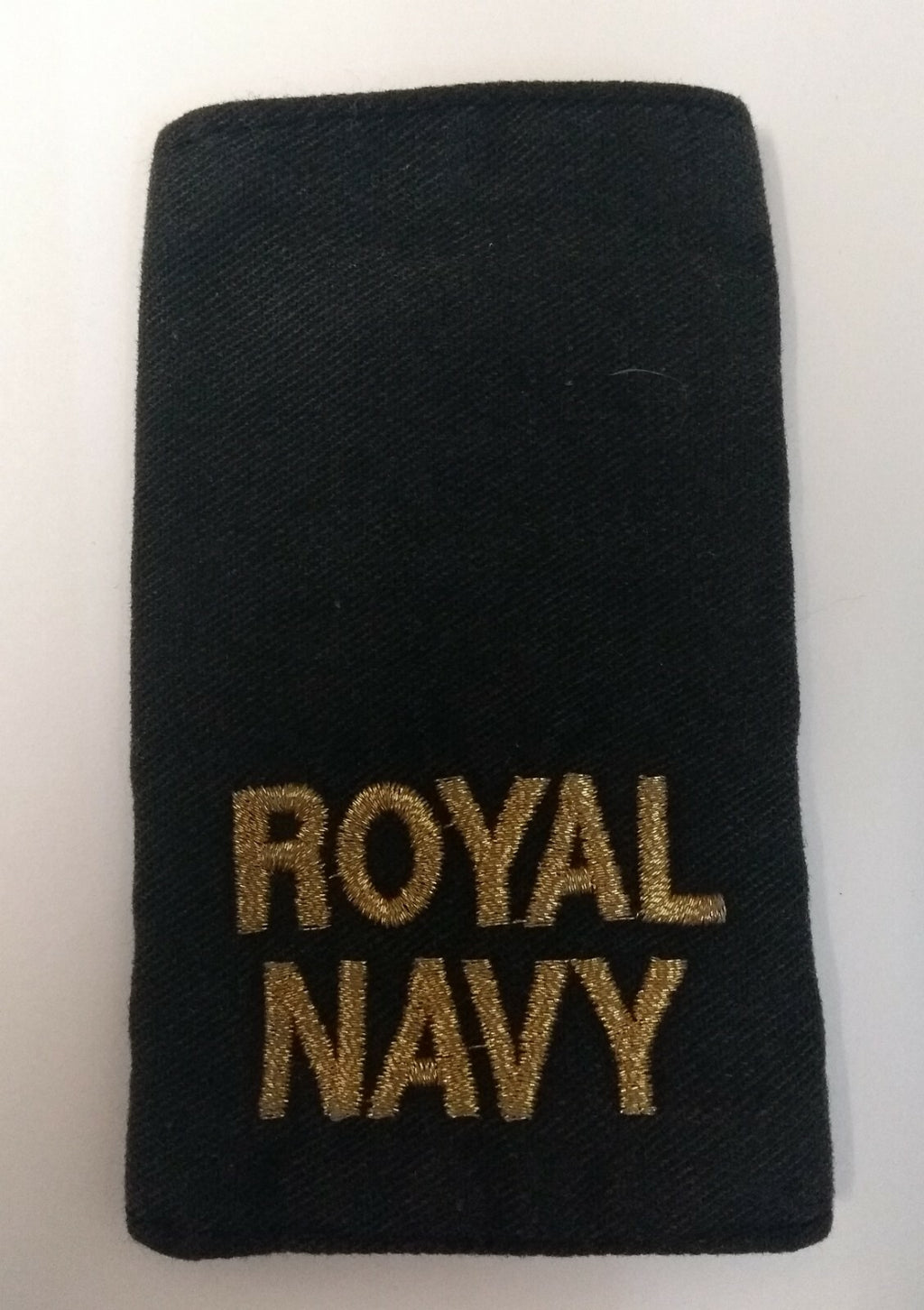 Genuine British Royal Navy Issue "Able Rate" RN black Rank Slide Epaulette