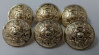 Canadian Dress Buttons Governor General's Foot Guards Insignia For Greatcoats