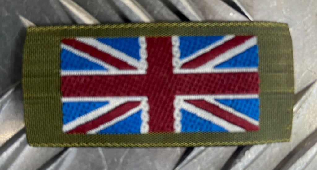 UK Flag Shoulder Patch No2 MTP Badges ETC Mil-Spec Union / Jack 1 Pair