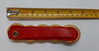 Army Shoulder Cords British 3 Ply Gold Red Back & Strap No Insignia