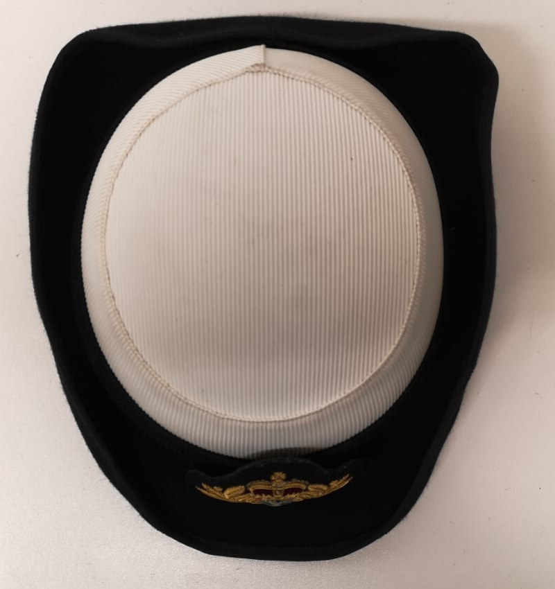 British Royal Navy WRNS Women's Officers / CPO / PO Tricorne Dress Cap/Hat