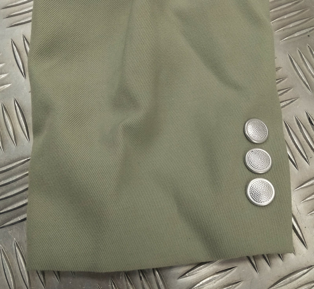 Vintage East German Sonderausgabe Mistletoe Green Parade Jacket / Blazer