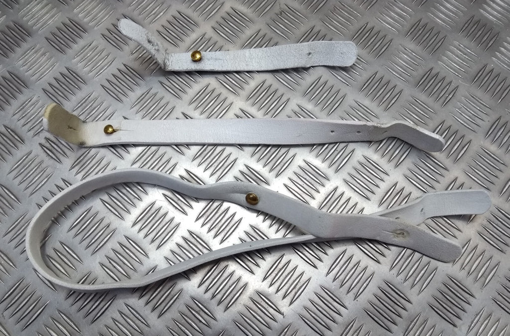 HCav No2 Buff Leather Sword Straps Assorted Lengths Household Cavalry
