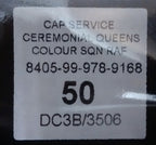 Dress Hat RAF Royal Air Force Blue Grey Colour QCS Ceremonial Visor Cap with Badge Assorted