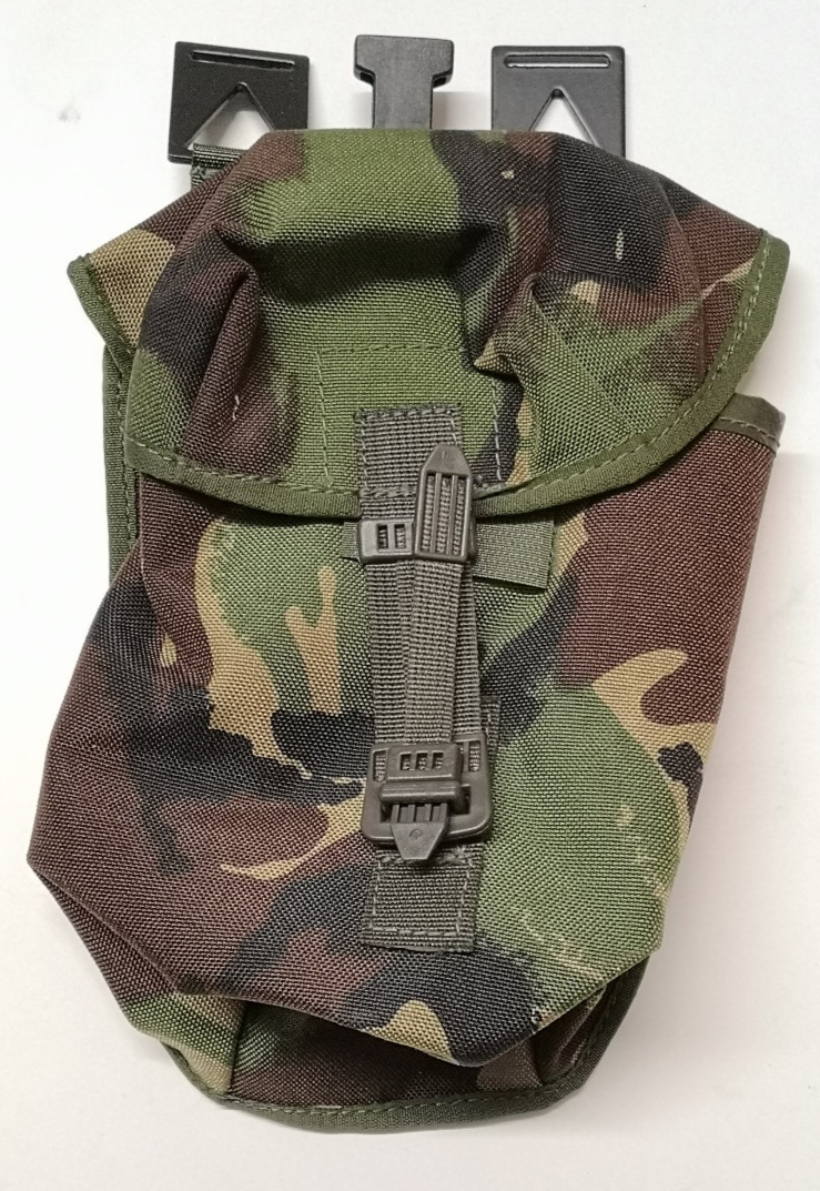DPM Woodland Camo Utility Pouch Genuine British