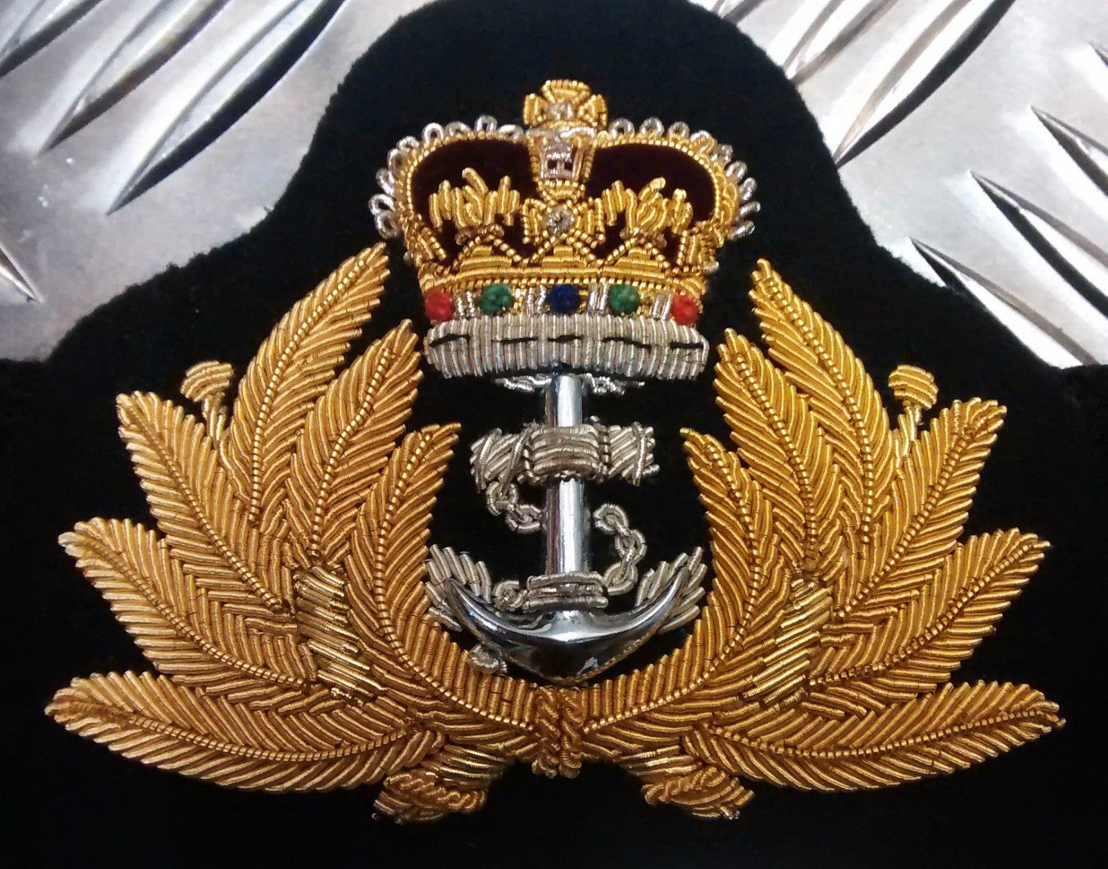 British Royal Navy WRNS Women's Officers / CPO / PO Tricorne Dress Cap/Hat