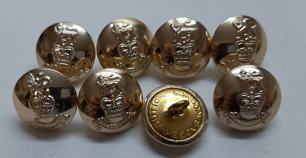 RAPC Army Buttons No2 British Uniform Dress Other Ranks Royal Pay Corps Insignia