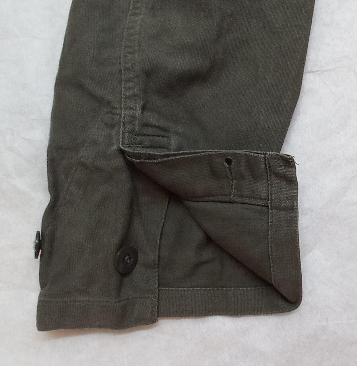 Vintage German Jacket Field Grey "Moleskin" 1985 Bundeswehr Older Pattern
