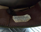 No2 Dress Hat Vintage Khaki / Green Old Pattern By H E Glover of England 61cm