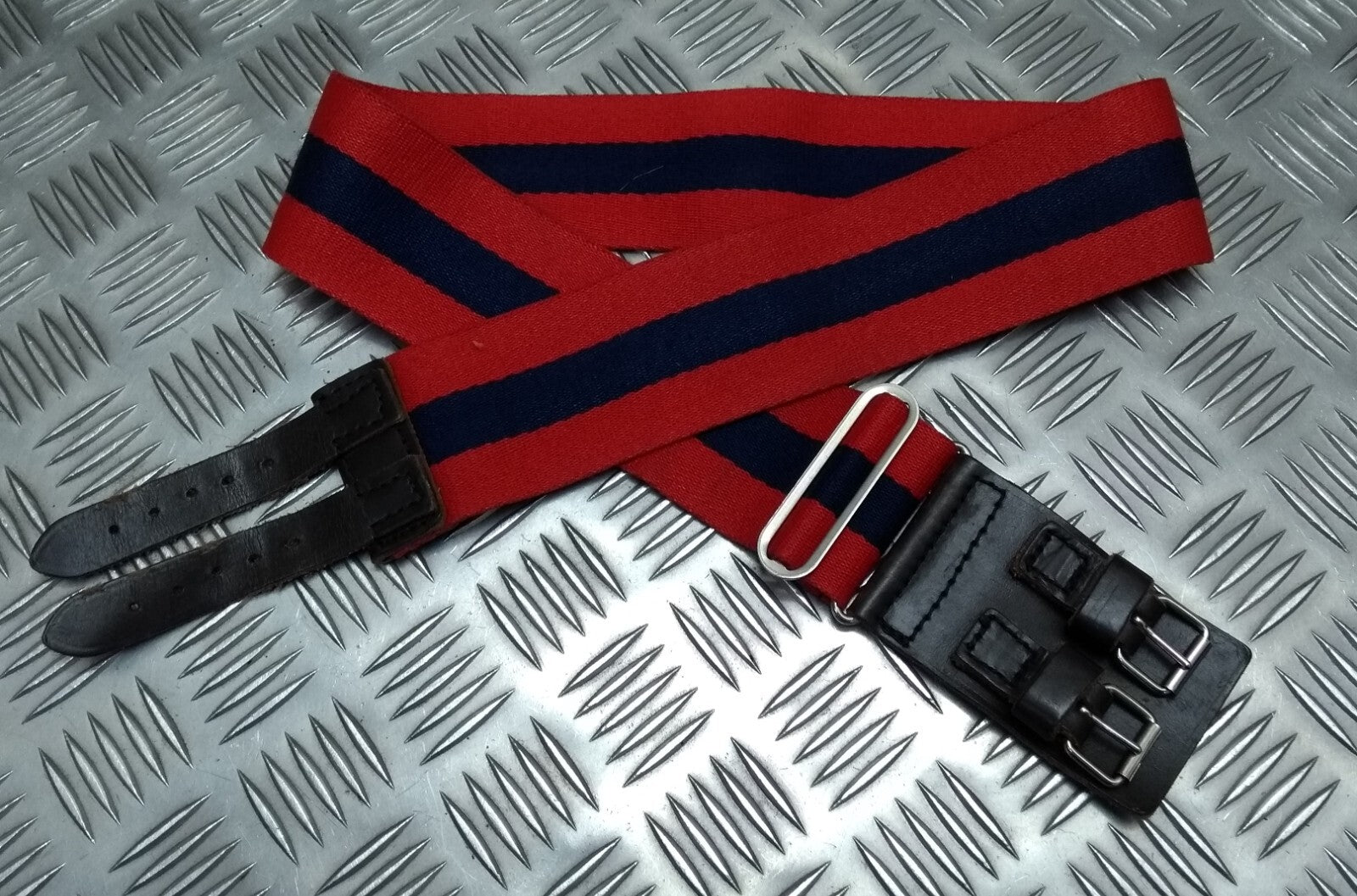 AGC Stable Belt Adjutant Corps With Double Leather Strap