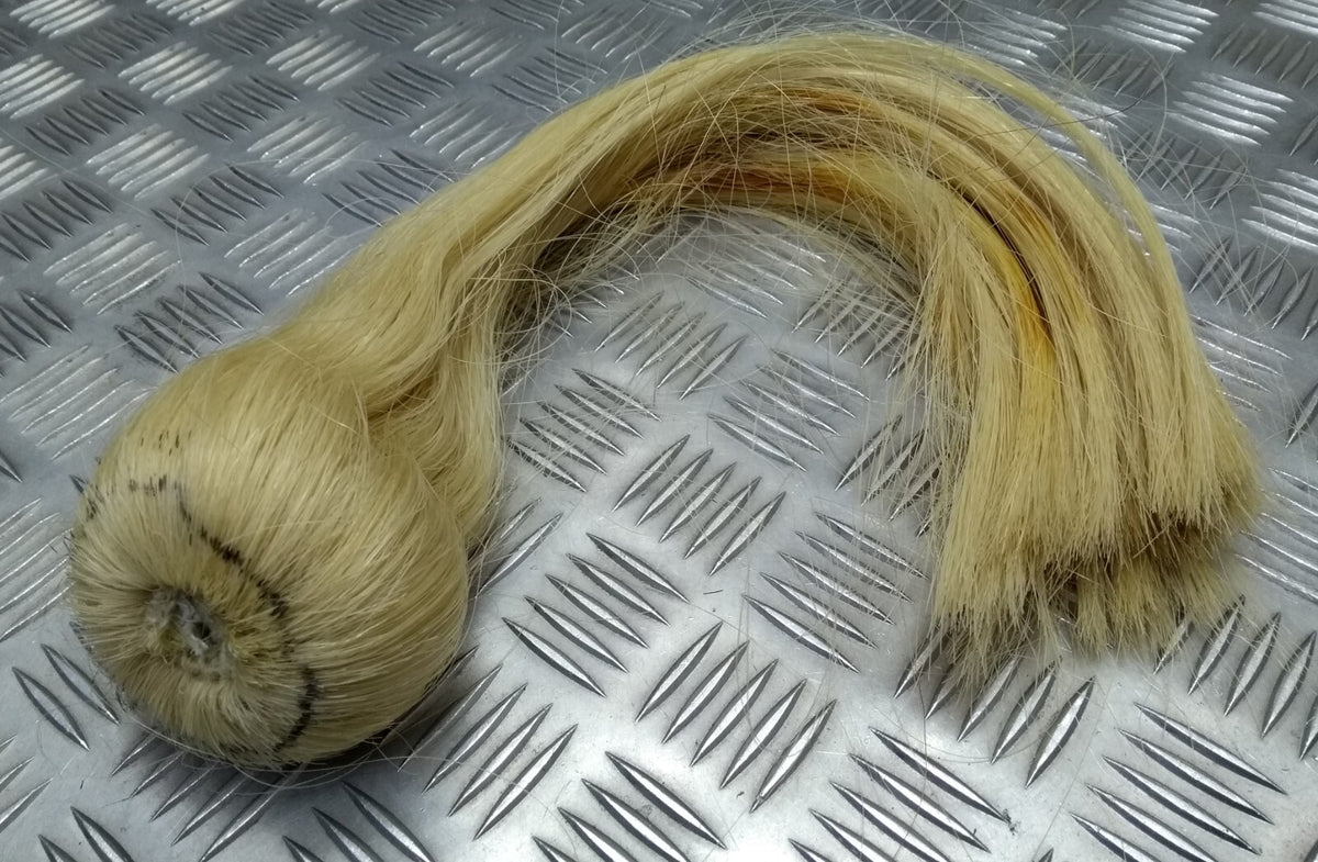 HCav White Plume Ceremonial Horse Hair Headwear British Army Household Cavalry