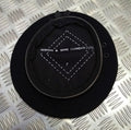 Navy Blue Beret Wool Genuine Hobson London Manufactures Sample 7 56cm