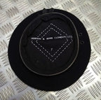 Navy Blue Beret Wool Genuine Hobson London Manufactures Sample 7 56cm