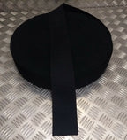 Genuine British Army Black Waist Sash Webbing Material 2 5/8" / 66mm - NEW