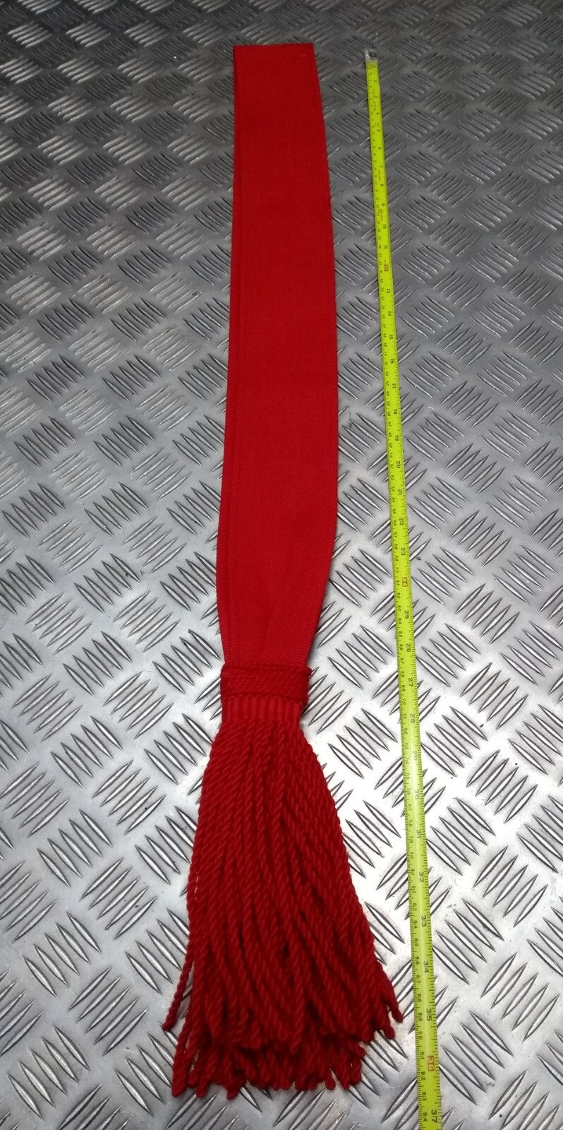 RAF Royal Air Force Shoulder Sash Red for Ceremonial and Parade Size 1