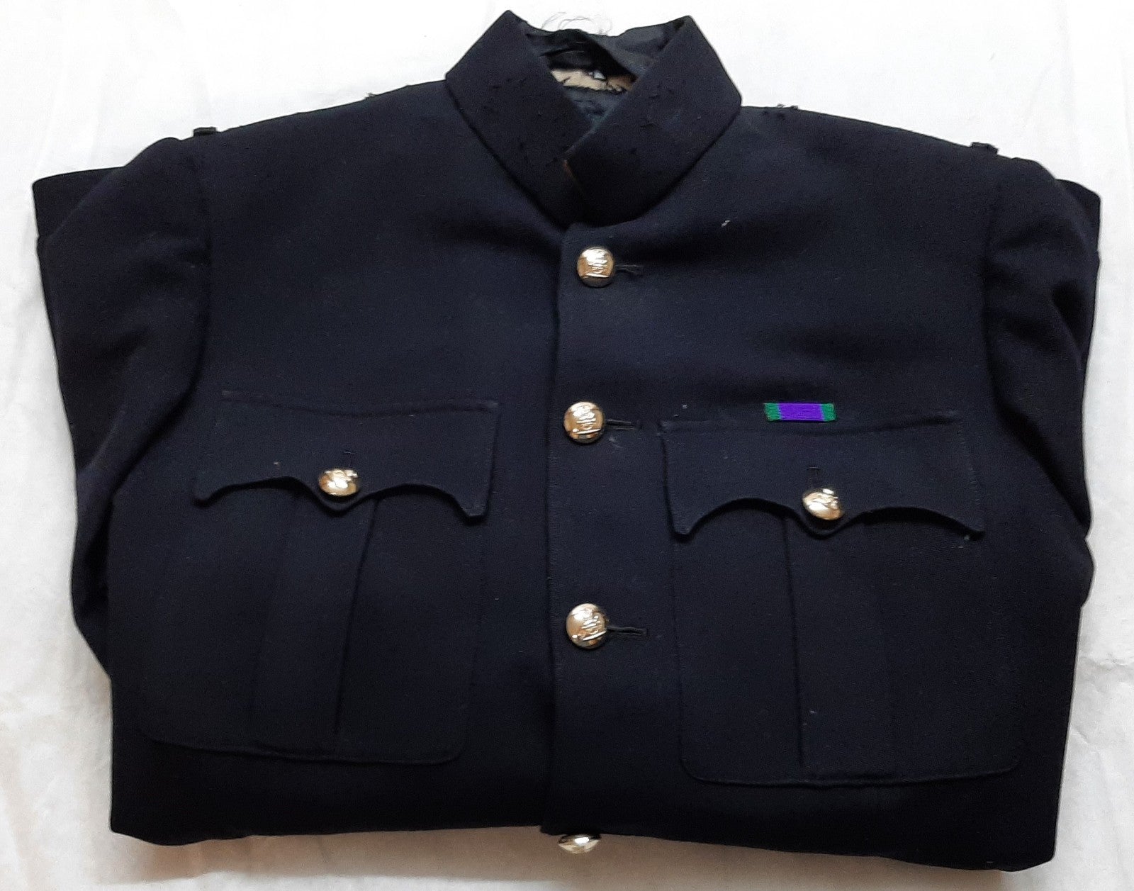 Vintage Jacket No1 RA Buttons 60s Pattern British Dress
