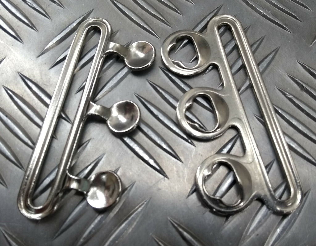 Genuine British Nurses Replacement Ball Belt Buckle Set Chrome NEW
