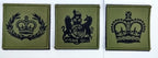 Genuine British Issue Green Rank Patches / Badges Assorted Ranks- NEW
