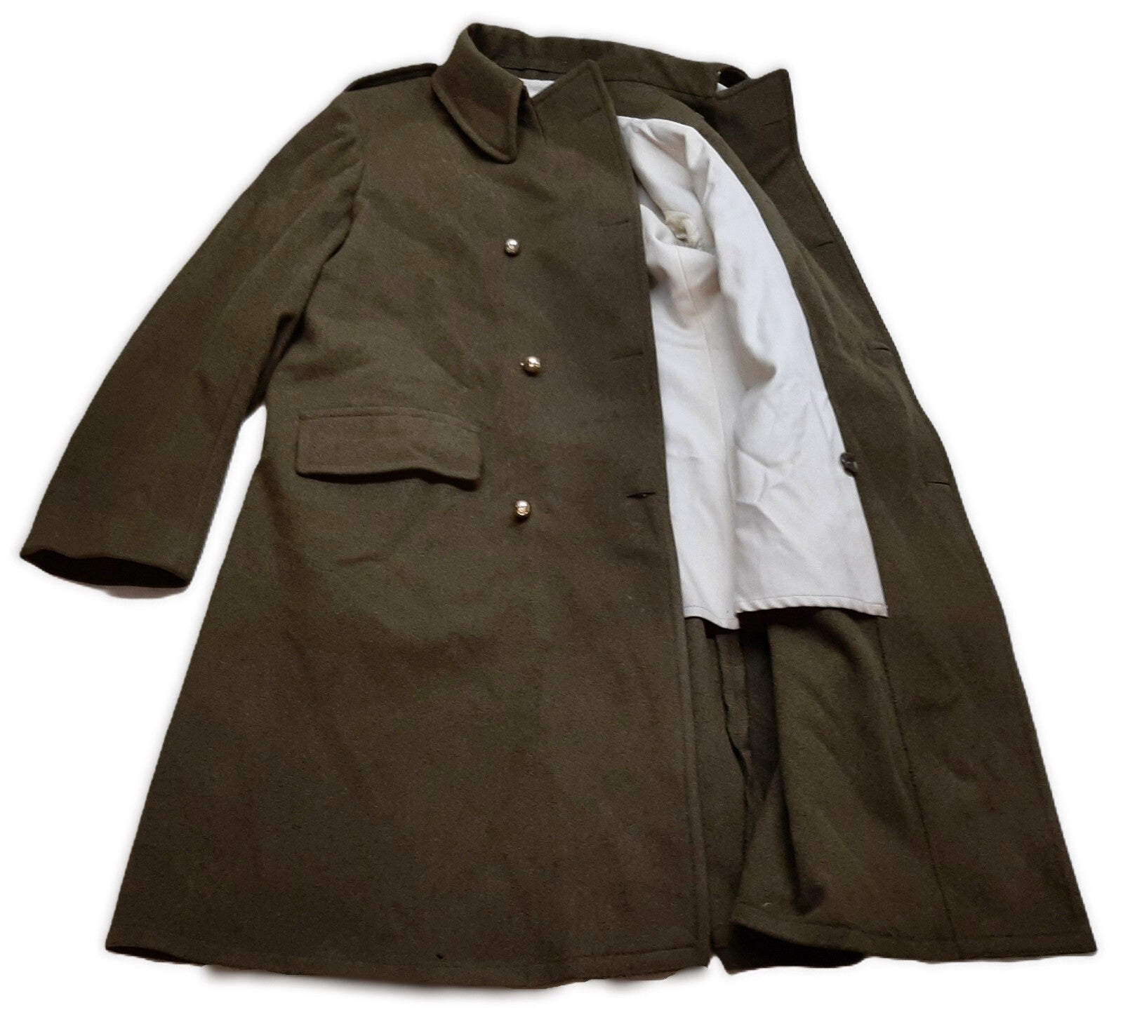 Overcoat Khaki Green RHA Greatcoat Mounted Pattern Size 5