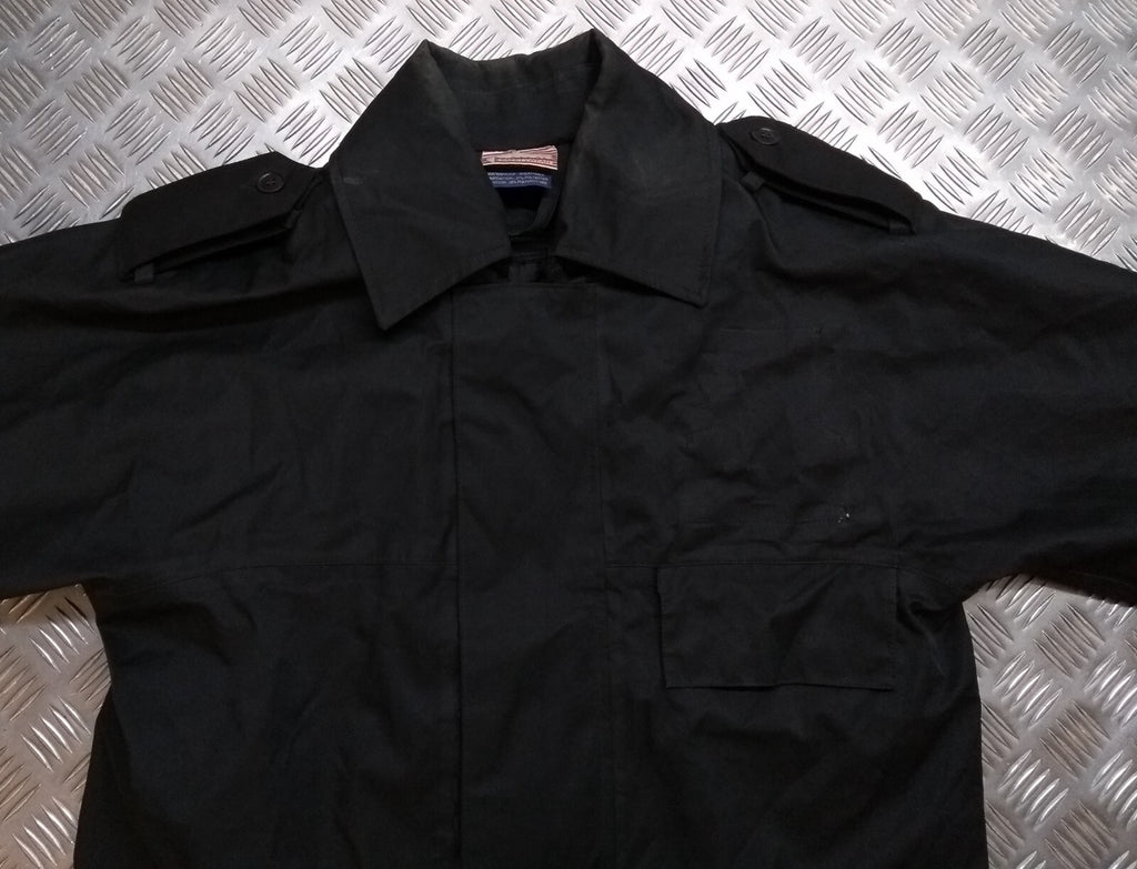 Black MVP Jacket Waterproof & Breathable 90s Army Spec Guards Security Detail