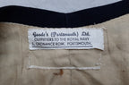 Vintage WWII Waistcoat Royal Navy Officer's Uniform Kings Crown Insignia Buttons