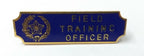 Vintage Field Training Collectors Enamelled Badge Snap Pin Badge